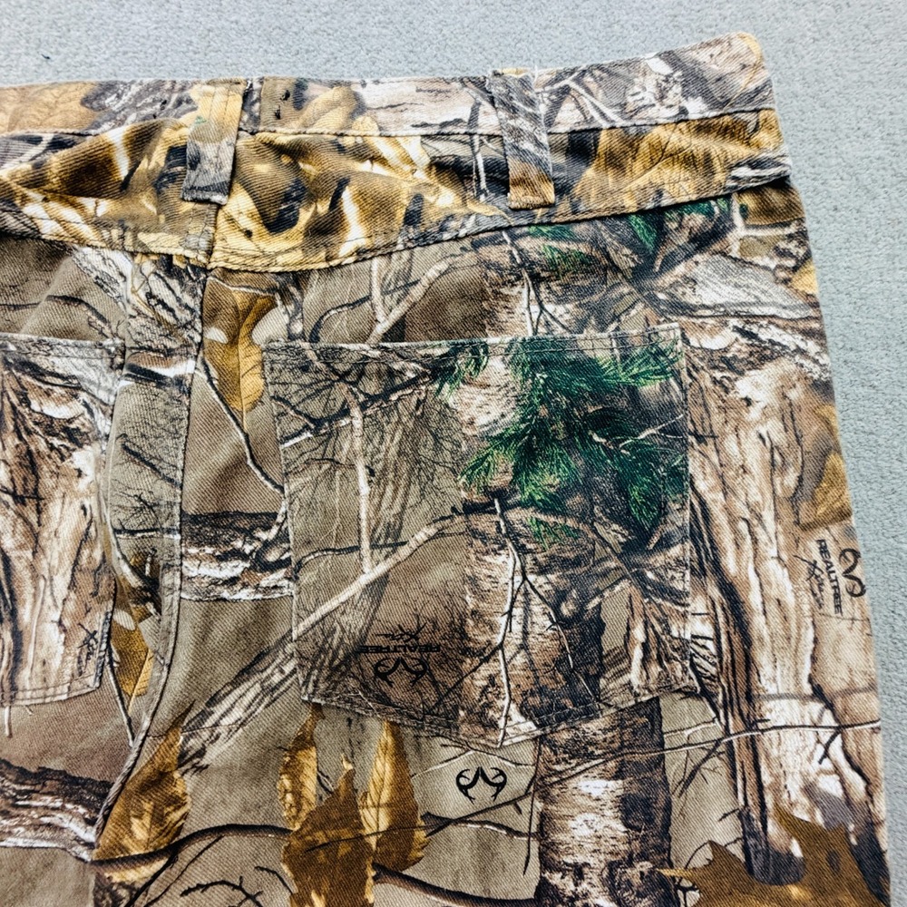 RealTree Camouflage Jeans Mens 38x32 (Actual 38x31) Lined Hunting Style# 5191-5